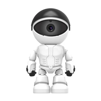 1 Kus 3MP Robot PTZ Wifi IP Kamera Vnútorné Video Kamery S Wifi Smart Home AI Ľudských rozpozná Bezdrôtové Plug EÚ