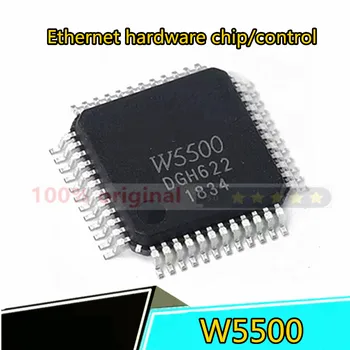 10pcs Pôvodné originálne W5500 LQFP-48 microcontroller čip Ethernetová hardvérová TCP IP protocol stack