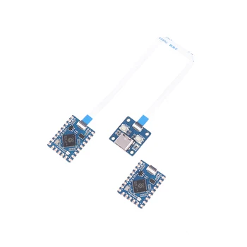 1Pc RP2040-Tiny Pre Raspberry Pi Pico Vývoj Doska Na palube s RP2040 čip, USB Port Adaptéra Rada Microcontroller