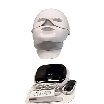 2022 HONKON LED, 3 farby Bezdrôtový Silikónové Krásy Terapia led svetlom OEM masku na tvár pre domáce použitie klinike spa