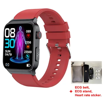 2023 Nové E500 Smartwatch Mužov IP68 Vodotesné Hodinky hladiny Glukózy v Krvi Smart Hodinky EKG Monitorovanie Krvného Tlaku a Telesnej Teploty