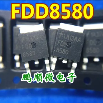 30pcs originálne nové FDD8580 FDD 8580 NA-252/pole-effect tranzistor