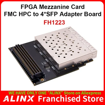 ALINX FH1223: HPC Rozhranie SFP Optickým Rozhraním Adaptér Doska FMC Dcéra Rada pomocou fpga Auta