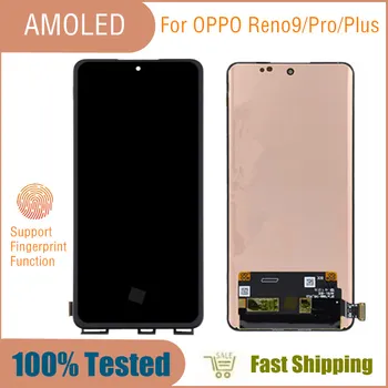 AMOLED Pre OPPO Reno9 Pro+ Reno 9 Pro Plus LCD PHM110 PGX110 PGW110 LCD Displej Dotykový Displej Digitalizátorom. Montáž