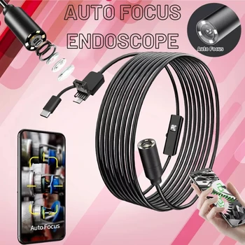Android Smartphone Endoskopu Fotoaparátu na Auto Príslušenstvo HD Auto Focus Malé Priemysel Inštalatérske Endoskopická Kamery Kontrolný Nástroj