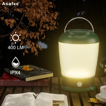 Asafee LED Camping Svetlá USB Nabíjateľné Camping Hangable Stan Svetlá Vonkajšie Strany Trávnik Park Svetlá