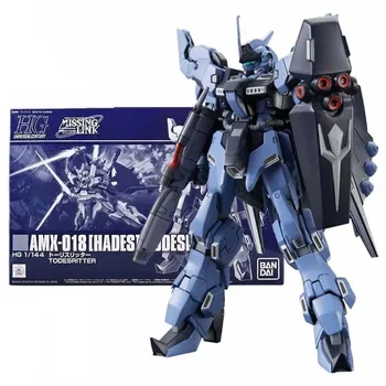 Bandai Obrázok Gundam Model Auta Anime Postavy PB HG AMX-018 Hades Todesritter Mobile Suit Gunpla Akcie Obrázok Hračky Pre Chlapcov