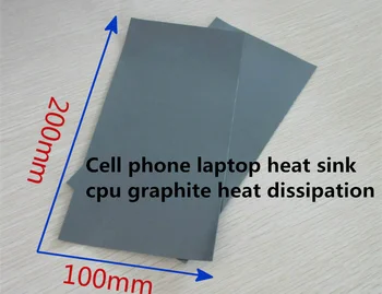 Chladenie grafit list, Mobilný telefón, notebook chladiča v Pohode grafit film vysoká tepelná vodivosť cpu grafit odvod tepla