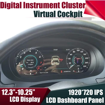 Digital Virtual Cockpit prístrojového panelu Pre VW Golf 6 7 MK7 PASSAT B6 B7 B8 CC Tiguan informačný Panel LCD Displej Otáčkomer