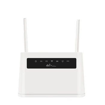 Domov 4G Router WiFi Router 300Mbps 4G LTE Bezdrôtový Smerovač Vstavaný Slot Podpora Max 32 Užívateľov APN(EÚ Zástrčky)