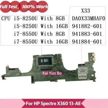 Doske Pre HP Spectre X360 TPN-Q199 13-AE010CA 13-AE Notebook Doske 941883-601 X33 DA0X33MBAF0 941882-601 941884-601 I5