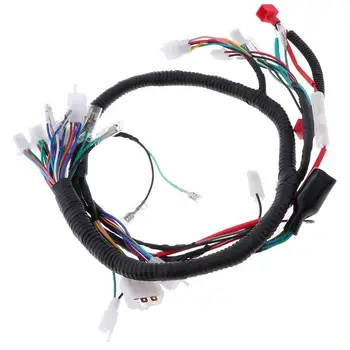 Elektriku Wire Zapojenie Vedenia Montáž Aktuálny-na Komponent pre Motorky Skúter Hodí pre ZJ-125
