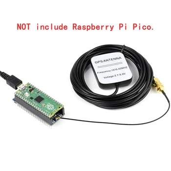 GPS GNSS QZSS Satelitný lokalizačný Modul Breakout Rozšírenie KLOBÚK Antény Starter Kit pre RPI Raspberry Pi PICO W WH Rada