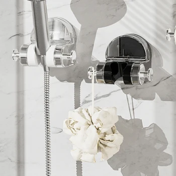 Hnuteľný Adjustables Prísavky Sprcha Držiak Viacúčelový Univerzálny Záves Pre Kúpeľňa