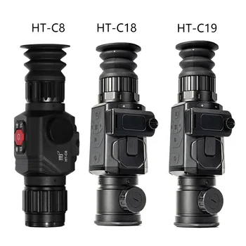 HTI 640*512/384*288 Pixelov C8/C18/C19 Infračervené Tepelné Zobrazovacie Kamery Vonkajšie Monokulárne Ďalekohľad na Nočné Videnie pre Lov