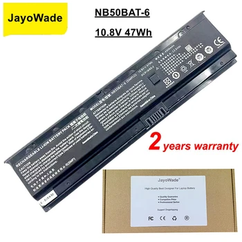 JayoWade NB50BAT-6 Notebook Batéria Pre SHINELON HUIMIEZHE DD2 Pre CLEVO NB50TK1 NB50TJ1 NB50TL NB50TZ NB60TA 10.8 V, 47Wh NB50BAT 6