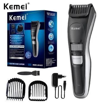 Kemei Nabíjateľné akumulátorové Hair clipper pre mužov je krása profesionálne elektrické Hair clipper nabíjateľná kaderníctvo
