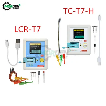 LCR-T7 TC-T7-H LCR-TC1 Multifunkčné Dióda Triode Kapacita ESR Meter TFT Podsvietenie Tranzistor Tester LCR Meter Multimeter