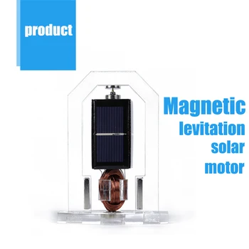Magnetická Levitácia Vysokej Rýchlosti Solárneho Motora Mendocino Motor Vertikálne Vertikálne Solárnej Technológie Hračka Darček
