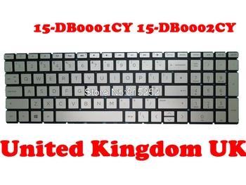 Notebook Klávesnica Pre HP 15-DB000 15-DB0001CY 15-DB0002CY 15-DB0003CY Striebro Japonský JP/Spojené Kráľovstvo/arabský francúzsky