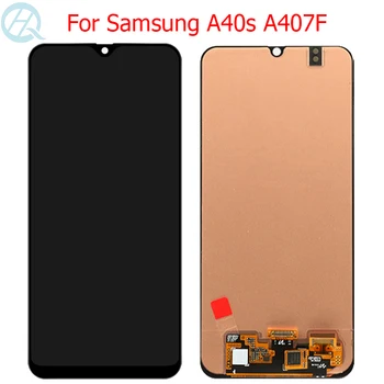 Nové A407F LCD Samsung Galaxy A40s Displej S Rámom Dotykový Displej 6.4
