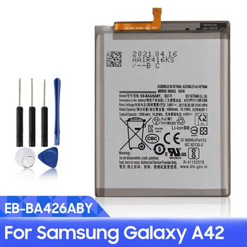 Náhradné Batérie Telefónu EB-BA426ABY Pre Samsung Galaxy A42 SM-A426B SM-A4260 SM-A426U SM-A426N 45000mAh Bezplatné Nástroje S