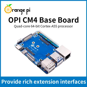 Orange Pi CM4 Základná Doska Výpočet Modul 4 s M. 2 M-KEY Slot Gigabit Ethernet RJ45 Podporu Prístupu k OPi/Rpi CM4 Základné Dosky