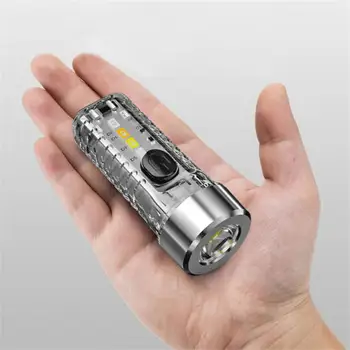 Praktická Baterka Vysoký Jas Vonkajšie Osvetlenie Nástroj Camping Baterka Mini Keychain Baterka Vysokej kvality, Odolné