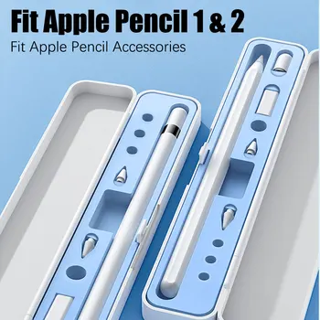 Pre Apple Ceruzka 2/1 Skladovanie Prípade Ceruzka Tipy Stylus Box, Držiak Na Pero Ochranné Pero Nib Puzdro Ipad Pera Príslušenstvo Skladovanie