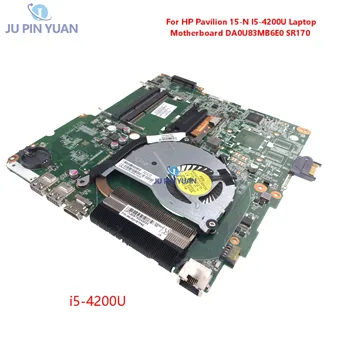 Pre HP Pavilion 15-N I5-4200U Notebook Doske DA0U83MB6E0 SR170 DDR3 732086-501 732086-601 S Chladiča