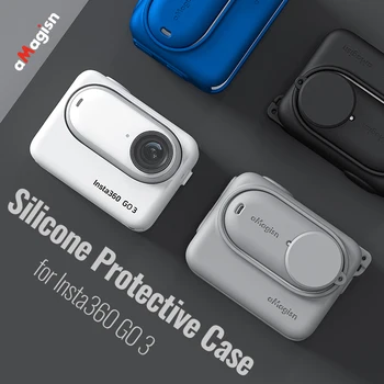 Pre Insta360 GO3 Silikónové puzdro pre Insta360 Ísť 3 Akčná Športová Kamera Všetky-kolo Ochranný obal, Kryt Príslušenstvo Na Sklade