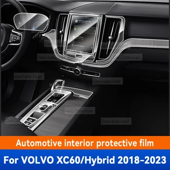 Pre VOLVO XC60 Hybrid 2018-2023 Interiéru Vozidla Prevodovka Panel stredovej konzoly Anti-Scratch Ochranný Kryt, Opravy Film Príslušenstvo