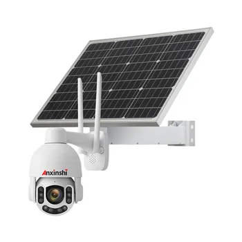 Priemysel Grade Vonkajšie PTZ 3G, 4G Bezpečnostné CCTV Kamera Solárny Wireless IP Kamera pre Vzdialený Monitoring