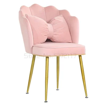 Princezná-kryté luxusné jedáleň, prenosné manikúra sedadla, nechtov-izba stôl, krásne ružové nábytok