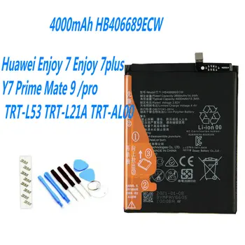 Pôvodné 4000mAh HB406689ECW Batériu Pre Huawei Vychutnať 7 Užite si 7plus Y7 Prime Mate 9 /pro TRT-L53 TRT-L21A TRT-AL00 Mobilný Telefón
