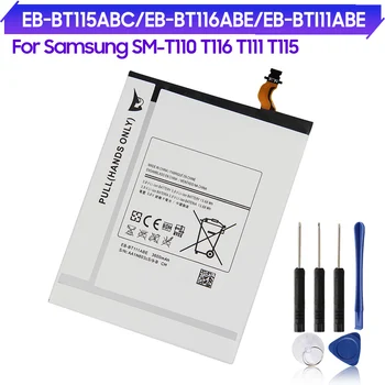 Tablet Batéria EB-BT115ABC EB-BT116ABE Pre Samsung SM-T110 SM-T116 SM-T111 T115 EB-BT111ABE Náhradné Batérie SM-T113