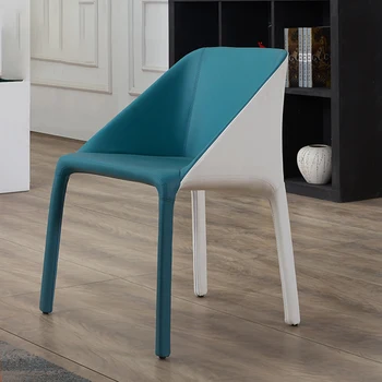 Taliansky voľný čas stoličky hotel inžinierstva vlastné mäkká taška späť stoličky dizajnér kožené jedálenské stoličky veľkoobchod