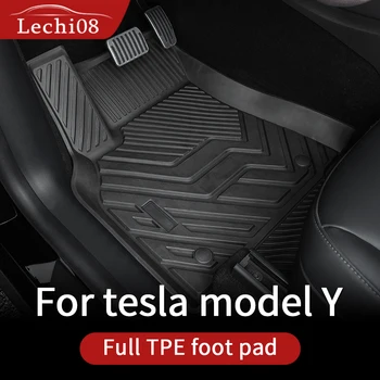 TPE rohože Pre tesla model y podlahové rohože Tesla model y príslušenstvo model y tesla príslušenstvo