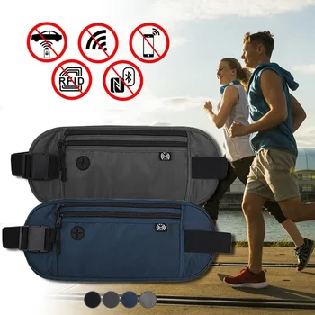 Unisex Športové Bežiaci Pás Taška Vonkajšie Multifunkčné Fitness Bag Veľkú Kapacitu Vodotesný Telefón Pás Taška Spustenie Príslušenstvo
