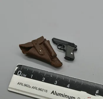 UROBIL D80154 1/6 druhej svetovej Série v Severnej Afrike Pilot PPK Pištole Puzdro z PVC Materiálu Model Pre 12inch Akčné Figúrky Scény Zložka
