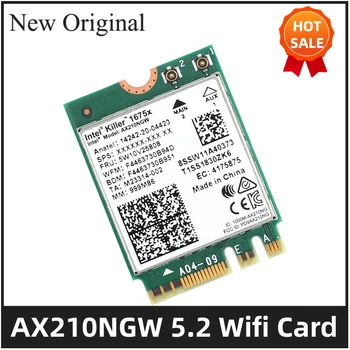 WiFi 6E Karty pre dell AX1675x Tri-Band AX210NGW M. 2 2230 Bluetooth 5.2 Karty Wifi