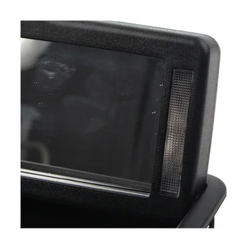 Zadné Riadok, Zrkadlo na líčenie make-up Zrkadlo s Svetlo na Jaguar XJ 2010-2019 C2D19845PVJ C2D19845NUG Čierna