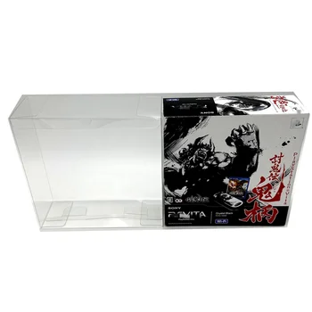 Zber Display Box Pre Toukiden: Vek Démoni/PSV1000/Sony Hra Skladovanie Priehľadné Boxy TEP Shell Jasné, Zbierať Prípade